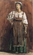 William Stott of Oldham Italian Woman oil painting picture wholesale